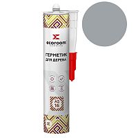 Герметик ECOROOM AS-16, 310 мл, серый, для деревянного строения, картридж – ТСК Дипломат
